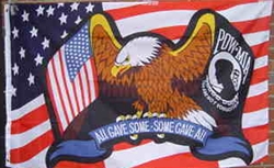 EAGLE / POW/MIA / AMERICAN FLAG 