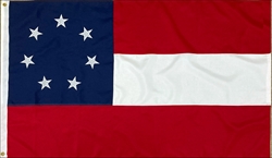 600-D Sewn  First National Confederate Flag 