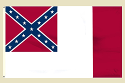 Third National Confederate Poly Flag  