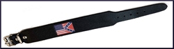 US/Rebel Flag Leather Wrist Bands 