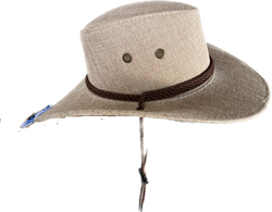 Tweed Look Cowboy Hats  Wheat  Color 