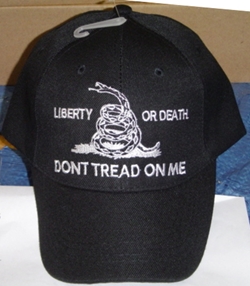Liberty or Death Black Cap 