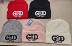 God Is Good Knitted Cap Asst Dz Only 