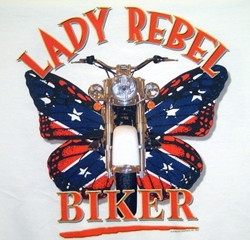 Lady Rebel Biker 