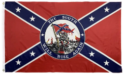 The South Will Rise Again Flag 