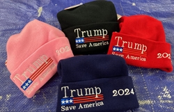 Trump 2024 Knit Hat Save America 