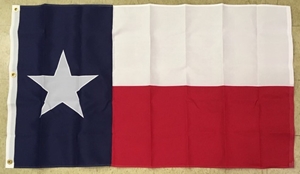 600-D Sewn Texas State Flag 3x5